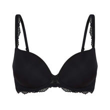 Load image into Gallery viewer, LINGADORE <BR>
Daily, Underwire, T-shirt Push up bra <BR>
Black <BR>