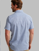 Load image into Gallery viewer, VEDONEIRE<BR>
Short Sleeve Linen Shirt<BR>
Check Multi, Stripe,Beabl, Monbl<BR>