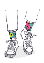 Load image into Gallery viewer, IRISH SOCKSCIETY &lt;BR&gt;
The Socks 21 Mens Sock, in aid of Down Syndrome Ireland&lt;BR&gt;
Multi &lt;BR&gt;
