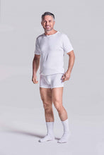 Load image into Gallery viewer, HJ HALL <BR>
2 Pack Jersey Trunk Boxer Short Briefs <BR>
White or Navy <BR>
