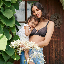 Load image into Gallery viewer, ANITA <BR>
FLEUR - Underwire Nursing Bra <BR>
Anthracite <BR>