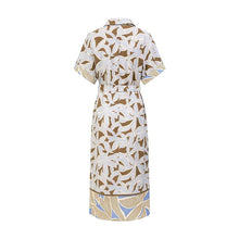 Load image into Gallery viewer, BIANCA <BR>
Selma dress <BR>
Blue/Brown <BR>