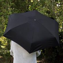 Load image into Gallery viewer, TOTES <BR>
XTRA STRONG, mini 5 section umbrella <BR>
Black <BR>