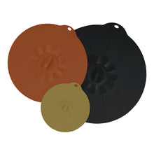 Load image into Gallery viewer, &AGAIN <BR>
Set of 3 Silicone Lids <BR>