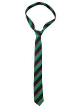 Load image into Gallery viewer, ATHLONE COMMUNITY COLLEGE &lt;BR&gt;
Striped Tie &lt;BR&gt;
Navy 7 Green &lt;BR&gt;
