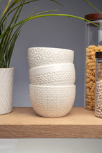 Load image into Gallery viewer, ARTISAN STREET <BR>
Set of 3 Nibble Bowls on board <BR>
Neutral <BR>