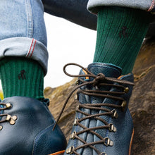 Load image into Gallery viewer, SWOLE PANDA <br>
Men's Bamboo Boot socks <br>
Green