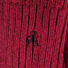 Load image into Gallery viewer, SWOLE PANDA SOCKS <br>
Men's Bamboo Boot socks<br>
Burgundy