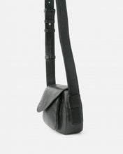 Load image into Gallery viewer, BIBA <BR>
Leather cross bag Blunt <BR>
Black <BR>