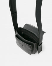 Load image into Gallery viewer, BIBA <BR>
Leather cross bag Blunt <BR>
Black <BR>