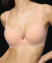 Load image into Gallery viewer, TRIUMPH LINGERIE <BR>
Body Make-Up Illusion Wired padded bra <BR>
Powder Peach, Chocolate <BR>