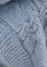 Load image into Gallery viewer, BIANCA <BR>
Cosy Soft Cable Knit Throw <BR>
Blue or Grey <BR>