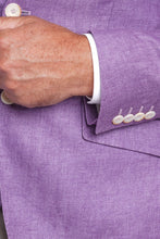 Load image into Gallery viewer, GURTEEN <BR>
Casino Linen Blazer <BR>
Purple or Blue available <BR>