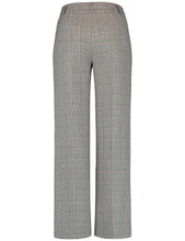 Load image into Gallery viewer, GERRY WEBER <BR>
Prince of Wales check trousers with a wide leg <BR>
Autumnal colours <BR>