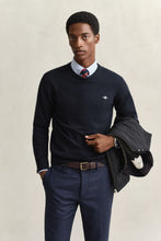 Load image into Gallery viewer, GANT<BR>
Crew Neck Cotton Jumper<BR>
Various colours as per images <BR>