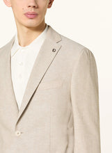 Load image into Gallery viewer, DIGEL <BR>
Linen Mix 2 button blazer <BR>
Stone <BR>