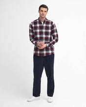 Load image into Gallery viewer, BARBOUR <BR>
Crossfell Tailored Shirt <BR>
Tartan Merlot or Blue options <BR>