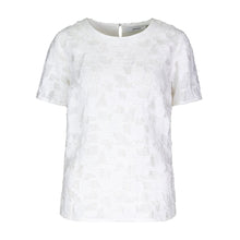 Load image into Gallery viewer, BIANCA <BR>
Darni Textured Top <BR>
Cream <BR>