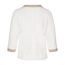 Load image into Gallery viewer, BIANCA <BR>
Dita Knitted V-Neck Jumper <BR>
Ivory <BR>