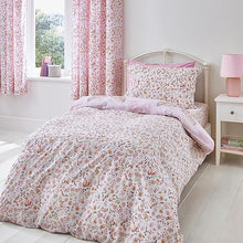 Load image into Gallery viewer, CATHERINE LANSFIELD <BR>
Enchanted Butterfly Reversible Duvet Cover Set with Pillowcase <BR>
Pink