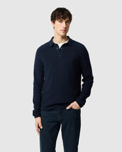 Load image into Gallery viewer, RODD & GUNN <BR>
Eastern Bush Knit, Buttoned & Collared Sweater <BR>
Navy <BR>