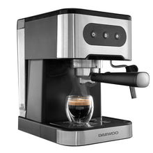 Load image into Gallery viewer, DAEWOO <BR>
20 Bar Espresso Coffee Maker with Steam Wand <BR>