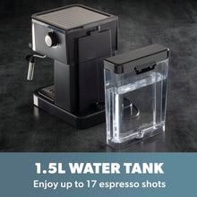 Load image into Gallery viewer, DAEWOO <BR>
20 Bar Espresso Coffee Maker with Steam Wand <BR>