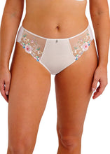 Load image into Gallery viewer, FANTASIE <BR>
Lillia Brief <BR>
White with coloured embroidered Flowers <BR>