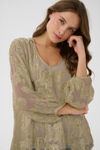 Load image into Gallery viewer, CULTURE <BR>
Buda Blouse <BR>
Gold <BR>