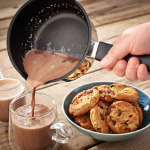 Load image into Gallery viewer, JUDGE VISTA <BR>
14cm Draining Milk Pan, 1 litre , Non-Stick <BR>
