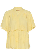 Load image into Gallery viewer, CULTURE <BR>
Jalia Blouse <BR>
Lemon <BR>