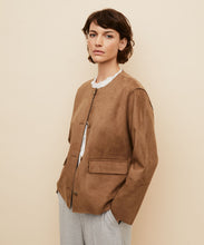 Load image into Gallery viewer, MASAI <BR>
Jyrona Suede Jacket<BR>
Otter <BR>