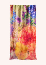 Load image into Gallery viewer, POWDER <BR>
Linen/Cotton Scarf <BR>
Bountiful Blooms <BR>