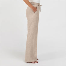 Load image into Gallery viewer, BIANCA <BR>
Paris Linen Mix Trousers <BR>
Natural <BR>