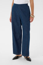 Load image into Gallery viewer, CULTURE <BR>
Lava Denim Trousers <BR>
Dark Denim <BR>