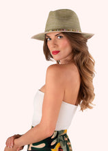 Load image into Gallery viewer, POWDER <BR>
Natalie Sunhat <BR>
Lawn Green <BR>
