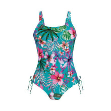 Load image into Gallery viewer, ANITA <BR>
Mastectomy Swimwear <BR>
Turquoise Multi Print <BR>