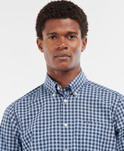 Load image into Gallery viewer, BARBOUR <BR>
Merryton Tailored Long-Sleeved Shirt <BR>
Blue <BR>