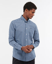 Load image into Gallery viewer, BARBOUR <BR>
Merryton Tailored Long-Sleeved Shirt <BR>
Blue <BR>