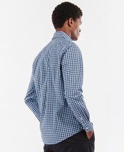 Load image into Gallery viewer, BARBOUR <BR>
Merryton Tailored Long-Sleeved Shirt <BR>
Blue <BR>