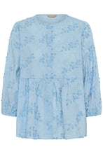 Load image into Gallery viewer, CULTURE <BR>Moni Blouse <BR>Blue <BR>