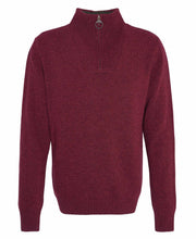 Load image into Gallery viewer, BARBOUR <BR>
Nelson Essential Half-Zip Jumper <BR>
Port <BR>