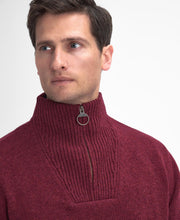 Load image into Gallery viewer, BARBOUR <BR>
Nelson Essential Half-Zip Jumper <BR>
Port <BR>