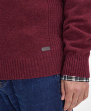 Load image into Gallery viewer, BARBOUR <BR>
Nelson Essential Half-Zip Jumper <BR>
Port <BR>