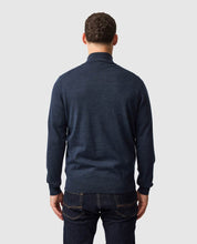 Load image into Gallery viewer, RODD & GUNN <BR>
Nobles 1/4 Zip Knit <BR>
Midnight <BR>