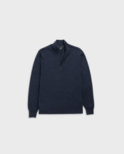 Load image into Gallery viewer, RODD & GUNN <BR>
Nobles 1/4 Zip Knit <BR>
Midnight <BR>