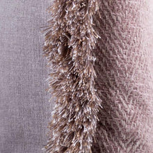 Load image into Gallery viewer, VOYAGE <BR>
Oryx Feather Filled Chenille Cushion <BR>
Heather <BR>