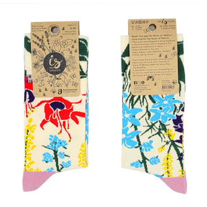 IRISH SOCKSCIETY <BR>
Ladies Socks of Nature <BR>
Floral <BR>