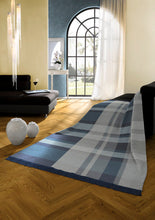 Load image into Gallery viewer, BIEDERLACK <BR>
Oversized Check Blanket <BR>
Blue <BR>
