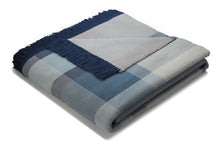 Load image into Gallery viewer, BIEDERLACK <BR>
Oversized Check Blanket <BR>
Blue <BR>